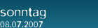 programm sonntag